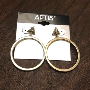 Apt. 9 gold earrings